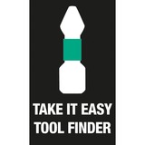 Wera Kraftform Kompakt 20 Tool Finder 1, Conjuntos de bits con bolsa