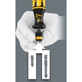 Wera Kraftform Kompakt 60 ESD, Conjuntos de bits 8,9 cm, De plástico, Metal, Negro / Amarillo, Negro