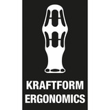 Wera Kraftform Kompakt 60 ESD, Conjuntos de bits 8,9 cm, De plástico, Metal, Negro / Amarillo, Negro