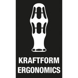 Wera Kraftform Kompakt 60 ESD, Conjuntos de bits 8,9 cm, De plástico, Metal, Negro / Amarillo, Negro