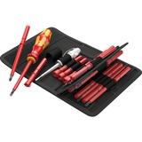 Wera Kraftform Kompakt VDE 60 i/62 i/65 i/247/18 , Kit de herramientas De plástico, Rojo/Amarillo, Negro