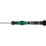 Wera Kraftform Micro-Set/12 SB 1, Destornillador negro/Verde, Juego de destornilladores para usos electrónicos