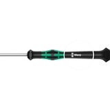 Wera Kraftform Micro-Set/12 SB 1, Destornillador negro/Verde, Juego de destornilladores para usos electrónicos
