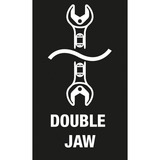 Wera Llave fija de doble boca Joker, Llave de tuercas Acero inoxidable, Cromo, 17x19 mm, CE, 23,5 cm, 1 pieza(s)