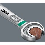 Wera Llaves combinadas con carraca Joker, Llave de tuercas 13 mm, Acero inoxidable, Acero, Mate, Alemania, 27,3 mm