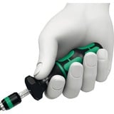 Wera Serie 7400 Destornilladores , Llave de torsión negro/Verde, con porta-puntas Rapidaptor de cambio rápido