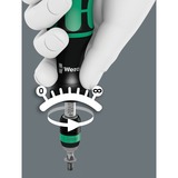 Wera Serie 7400 Destornilladores dinamométricos ajustables (0,1-3,0 Nm) , Llave de torsión negro/Verde, con porta-puntas Rapidaptor de cambio rápido 