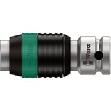 Wera Zyklop-Verbindungsteil 8784 A1,1/4", Adaptador cromado/Negro