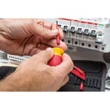 Wiha Destornillador con juego de portapuntas SoftFinish electric slimVario, 4 piezas rojo/Amarillo