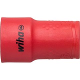 Wiha Juego de llaves de carraca aisladas, 3/8", Llave de tubo rojo/Amarillo