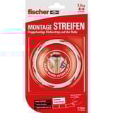 fischer 545956, Cinta adhesiva blanco