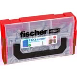fischer Caja de tacos FixTainer SX, Pasador gris claro