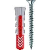 fischer Dübel DUOPOWER 6x30 S LD, Pasador gris claro/Rojo