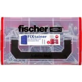 fischer FIXtainer 210 pieza(s) Kit de tornillos, Pasador gris claro, Kit de tornillos, Uso general, Negro, Gris, Rojo, Plata, Transparente, 210 pieza(s)