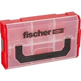 fischer FIXtainer Caja de almacenaje Rectangular Negro, Rojo, Transparente, Caja de depósito rojo/Transparente, Caja de almacenaje, Negro, Rojo, Transparente, Rectangular, Monocromo