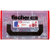 fischer FixTainer - DUOPOWER 535969, Pasador gris claro/Rojo