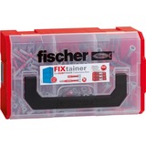 fischer FixTainer - DUOPOWER 539867, Pasador gris claro/Rojo
