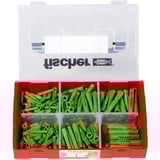 fischer FixTainer - UX-green-Box, Pasador verde