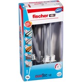 fischer Taco basculante DUOTEC 12 LD, Pasador gris claro/Rojo