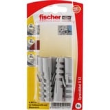 fischer Taco de expansión Dübel S 12 K, Pasador gris