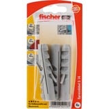 fischer Taco de expansión Dübel S 14 K, Pasador gris