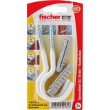 fischer Taco de expansión SX 10x50 HN K, Pasador gris claro