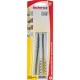 fischer Taco de vástago largo SXR 8x120 Z K, Pasador gris claro