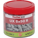 fischer UX 8x50 R, Pasador gris claro