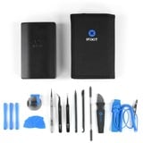 iFixit EU145307-4 herramienta para reparación de dispositivo electrónico, Kit de herramientas negro/Azul, Juegos de herramientas, Universal, Púa de apertura, Destornillador, Espátula de desmontaje, Ventosa, Pinzas, Negro, Azul, Acero inoxidable, Plano, Cabezas de tornillo Security Torx, Punta de horquilla, Torx, 3 pinzas