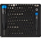 iFixit EU145392 punta de destornillador 112 pieza(s), Conjuntos de bits negro/Azul, 112 pieza(s), Punta de estrella de 12 puntas estriadas, Plano, Hexagonal (métrico), JIS B 1012, Llave de vaso,..., PH 0,PH 00,PH 000,PH 1,PH 2,PH 3, PZ 0,PZ 1,PZ 2,PZ 3, 1,1.5,2,2.5,3,3.5,4,5,6,7,8 mm, T2,T3,T4,T5