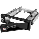 ICY BOX IB-168SK-B 13,3 cm (5.25") Panel de instalación Negro, Chasis intercambiable negro, 13,3 cm (5.25"), Panel de instalación, Negro, 147 mm, 182 mm, 41 mm, Minorista