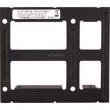 ICY BOX IB-AC643 Funda de disco duro, Bastidor de instalación negro, Funda de disco duro, Aluminio, Negro, 2.5", China, 101 mm
