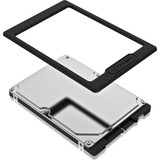 ICY BOX IB-AC729 Piezas de ordenador, Bastidor de instalación negro, Plástico, Negro, China, 69 mm, 99 mm, 2 mm