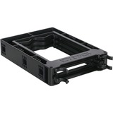 Icy Dock EZ-FIT Trio 8,89 cm (3.5") Panel de instalación Negro, Bastidor de instalación negro, 8,89 cm (3.5"), Panel de instalación, 2.5", SATA, Negro, Plástico