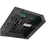 Icy Dock MB322SP-B panel bahía disco duro Negro, Bastidor de instalación negro, Negro, Metal, Plástico, 7,9.5 mm, 6 Gbit/s, Unidad de disco duro, SSD, 41,3 mm