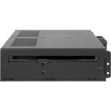 Icy Dock MB324SP-B unidad de disco multiple Escritorio Negro, Chasis intercambiable negro, SATA, Serial ATA II, Serial ATA III, Serial Attached SCSI (SAS), 440 g, Escritorio, Negro