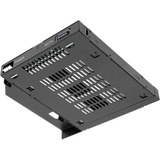 Icy Dock MB411SPO-1B panel bahía disco duro Funda de disco duro Negro, Laufwerkstrays negro, Funda de disco duro, 2.5", Negro, Metal, CE, REACH, 12,7 mm