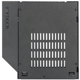 Icy Dock MB411SPO-2B panel bahía disco duro 2.5" Panel de instalación Negro, Bastidor de instalación negro, 2.5", Panel de instalación, 2.5", Negro, Metal, Plástico, 7 mm