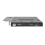 Icy Dock MB411SPO-B panel bahía disco duro Negro, Chasis intercambiable negro, 2.5", SATA, Serial Attached SCSI (SAS), Negro, Metal, 6 Gbit/s, Unidad de disco duro, SSD