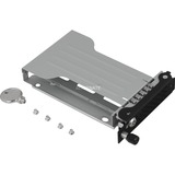 Icy Dock MB491TKL-B panel bahía disco duro 2.5" Panel de instalación Negro, Plata, Laufwerkstrays 2.5", Panel de instalación, SATA, Serial ATA II, Serial ATA III, Negro, Plata, Metal, 5,15 mm