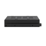 Icy Dock MB522SP-B base de conexión para disco duro Negro, Chasis intercambiable negro, Unidad de disco duro, SSD, SATA, 2.5,3.5", 6 Gbit/s, Negro, Datos, Poder
