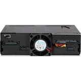 Icy Dock MB602SPO-B panel bahía disco duro Negro, Backplane  negro, Negro, Metal, 9.5,12.7 mm, 1 Ventilador(es), 4 cm, 12 Gbit/s