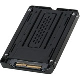 Icy Dock MB705M2P-B caja para disco duro externo Caja externa para unidad de estado sólido (SSD) Negro M.2, Convertidor negro, Caja externa para unidad de estado sólido (SSD), M.2, M.2, 32 Gbit/s, Negro