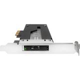 Icy Dock MB840M2P-B tarjeta y adaptador de interfaz Interno M.2, Bastidor de instalación negro/Plateado, PCIe, M.2, PCIe 3.0, Negro, Plata, Pasivo, 32 Gbit/s