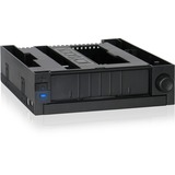 Icy Dock MB971SPO-B panel bahía disco duro Negro, Bastidor de instalación negro, Negro, Metal, Plástico, 26.1 mm, 6 Gbit/s, CE, REACH, 146 mm