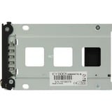 Icy Dock MB996TK-B caja para disco duro externo Carcasa de disco duro/SSD Aluminio, Negro 2.5", Bastidor de instalación negro, Carcasa de disco duro/SSD, 2.5", SATA, Serial ATA II, Serial ATA III, Aluminio, Negro