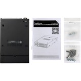 Icy Dock ToughArmor 2.5" Carcasa de disco duro/SSD Negro, Chasis intercambiable negro, 2.5", Serial ATA II, 7,9.5 mm, 0, 1, BIG, JBOD, Carcasa de disco duro/SSD, Negro