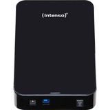 Intenso Memory Center disco duro externo 8000 GB Negro, Unidad de disco duro negro, 8000 GB, 3.5", 3.2 Gen 1 (3.1 Gen 1), 5400 RPM, Negro