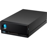 LaCie 1big Dock disco duro externo 4000 GB Negro, Unidad de disco duro negro, 4000 GB, 3.5", 3.2 Gen 1 (3.1 Gen 1), 7200 RPM, Negro