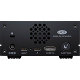 LaCie 1big Dock disco duro externo 8000 GB Negro, Unidad de disco duro negro, 8000 GB, 3.5", 3.2 Gen 1 (3.1 Gen 1), 7200 RPM, Negro